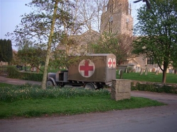 The ambulance arrives